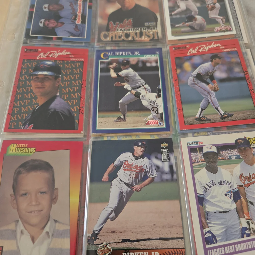 Cal Ripken Jr. Baseball Card Collection 200+ - Picture 1 of 15